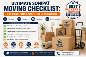 moving checklist sonipat